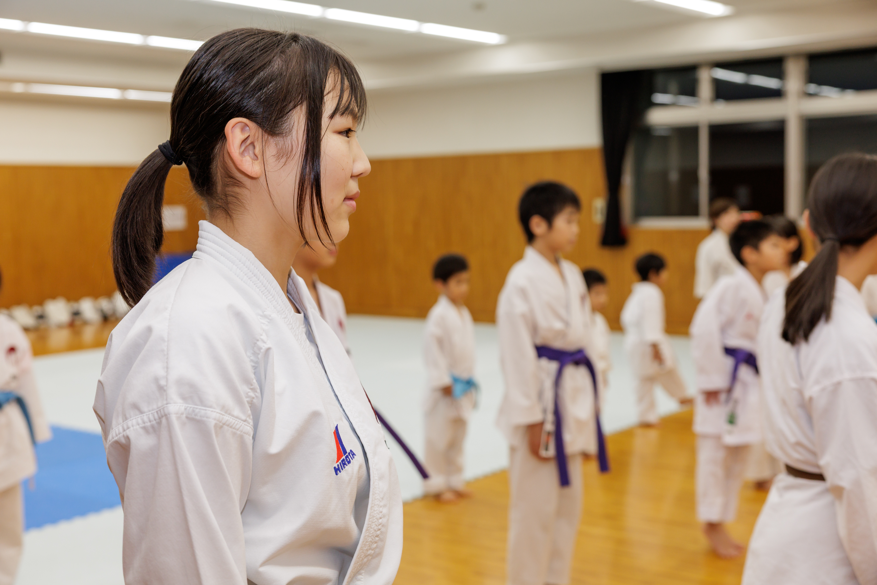 子どもたちの稽古風景
