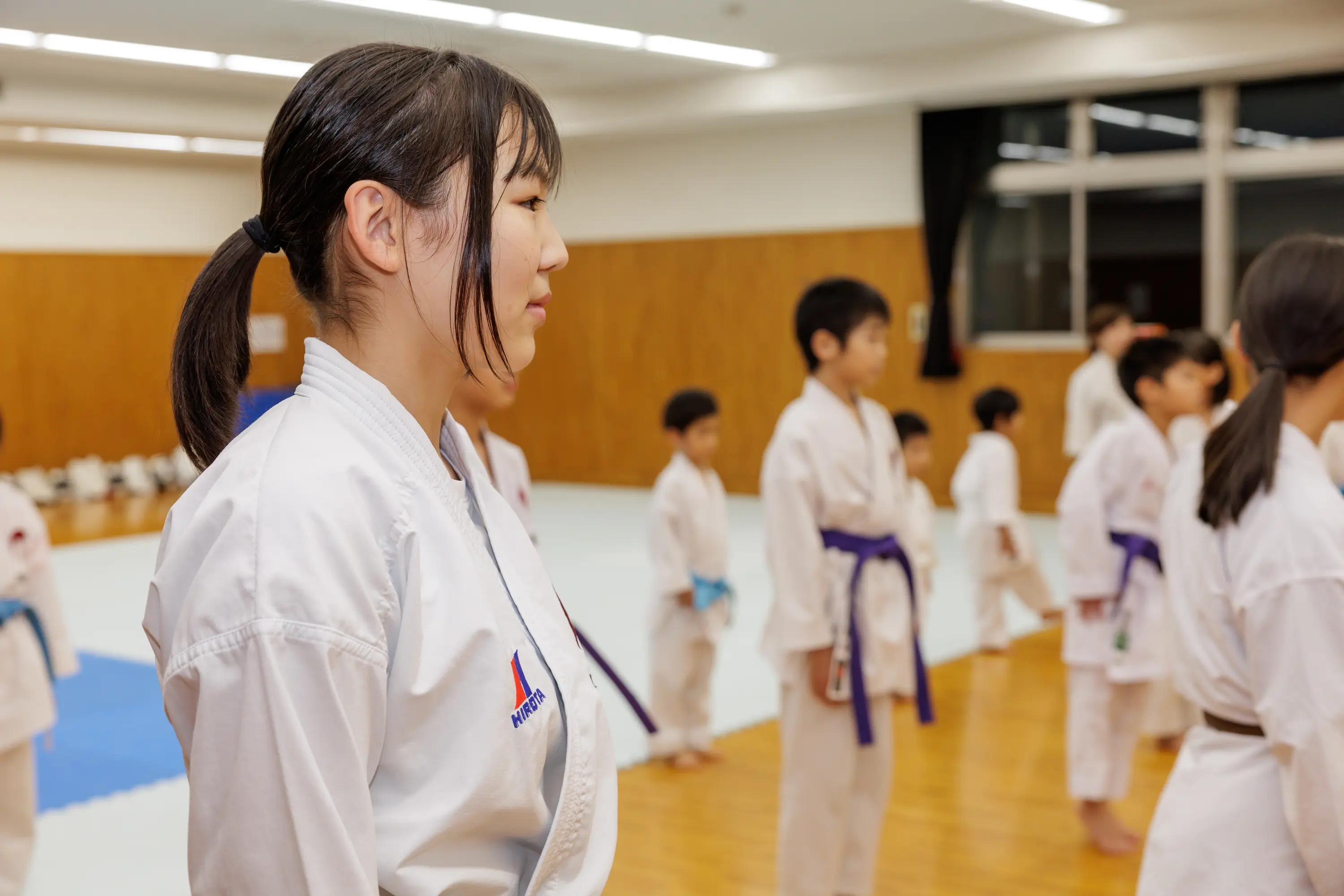 子どもたちの稽古風景